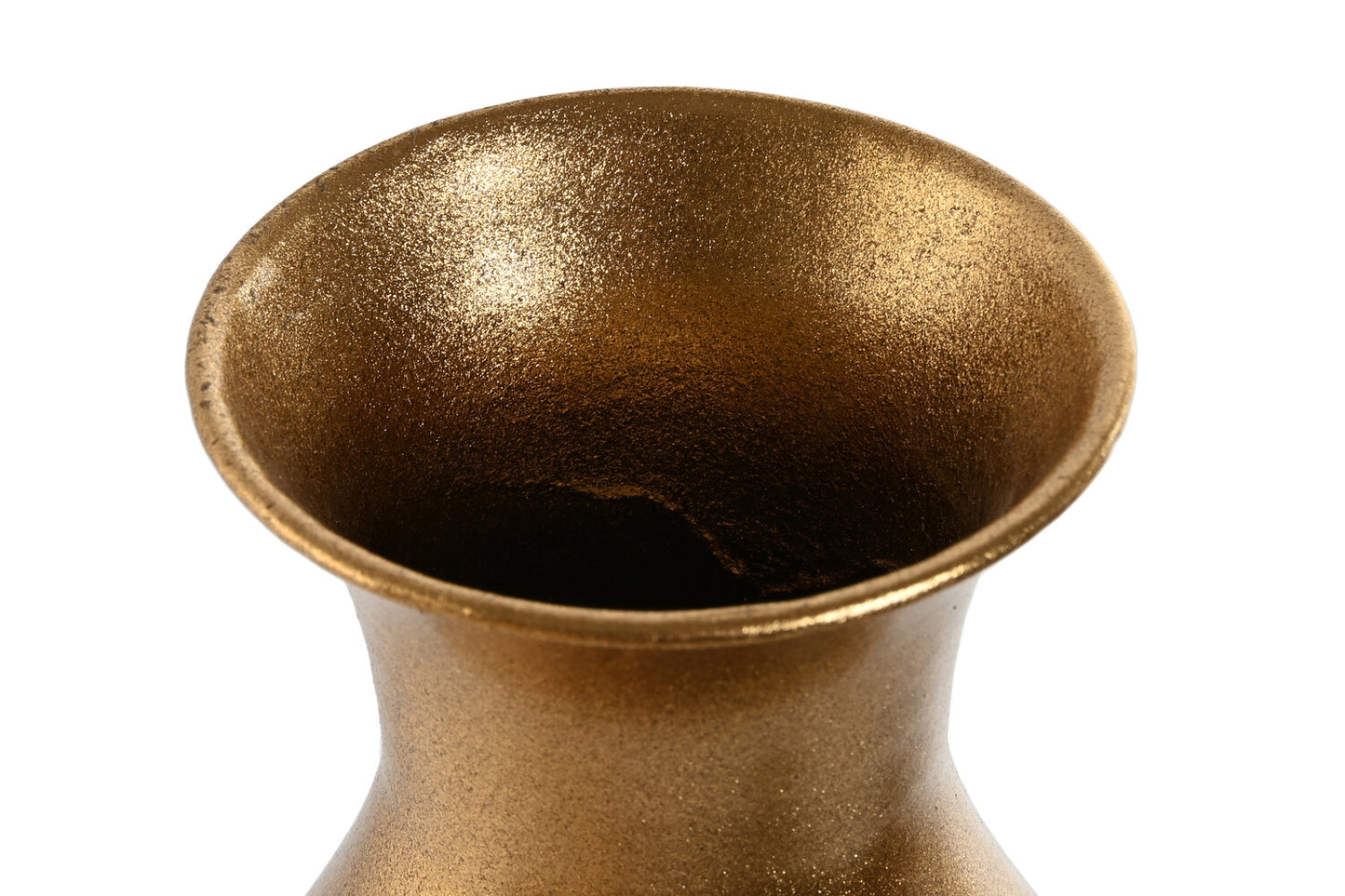 JARRON METAL 29X29X71 DORADO