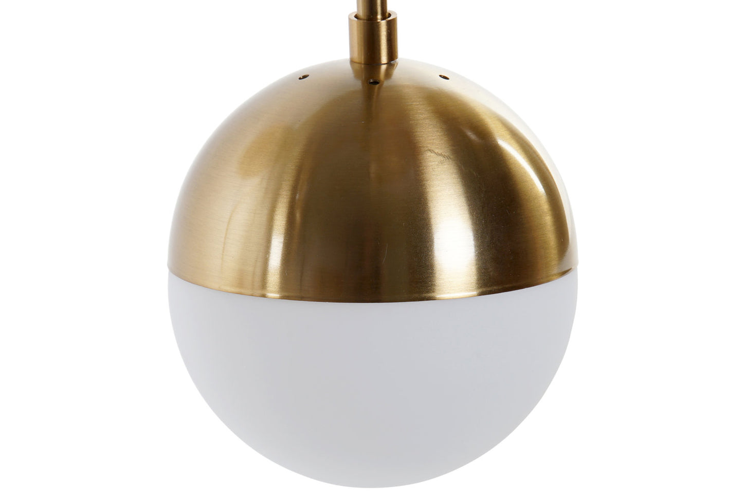 LAMPARA TECHO METAL CRISTAL 74X52X168 E14 5 BOLAS