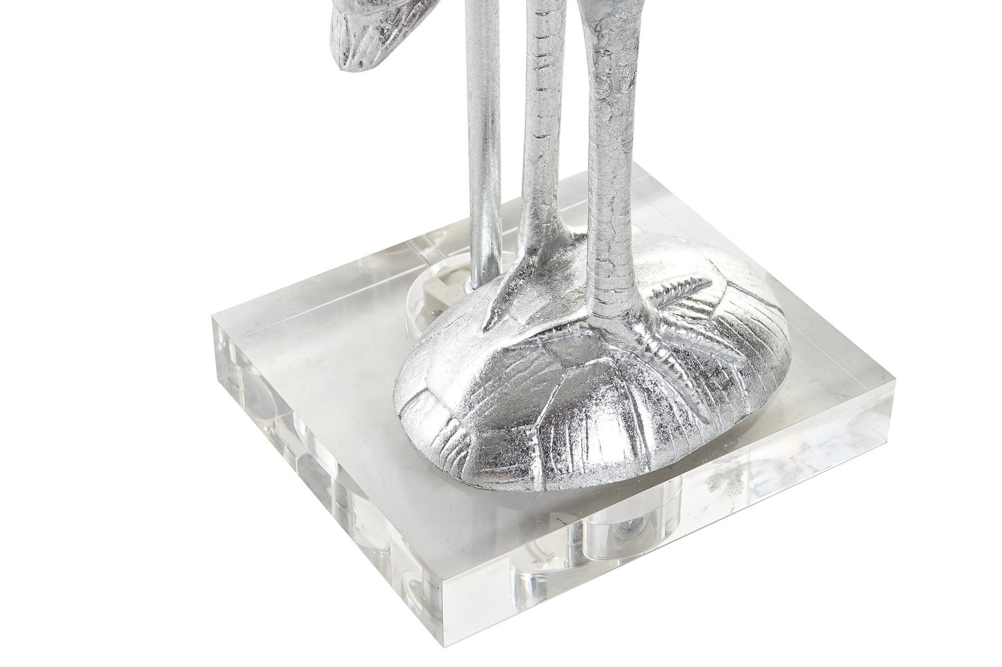 LAMPARA SOBREMESA RESINA POLIESTER 33X33X74 GARZA