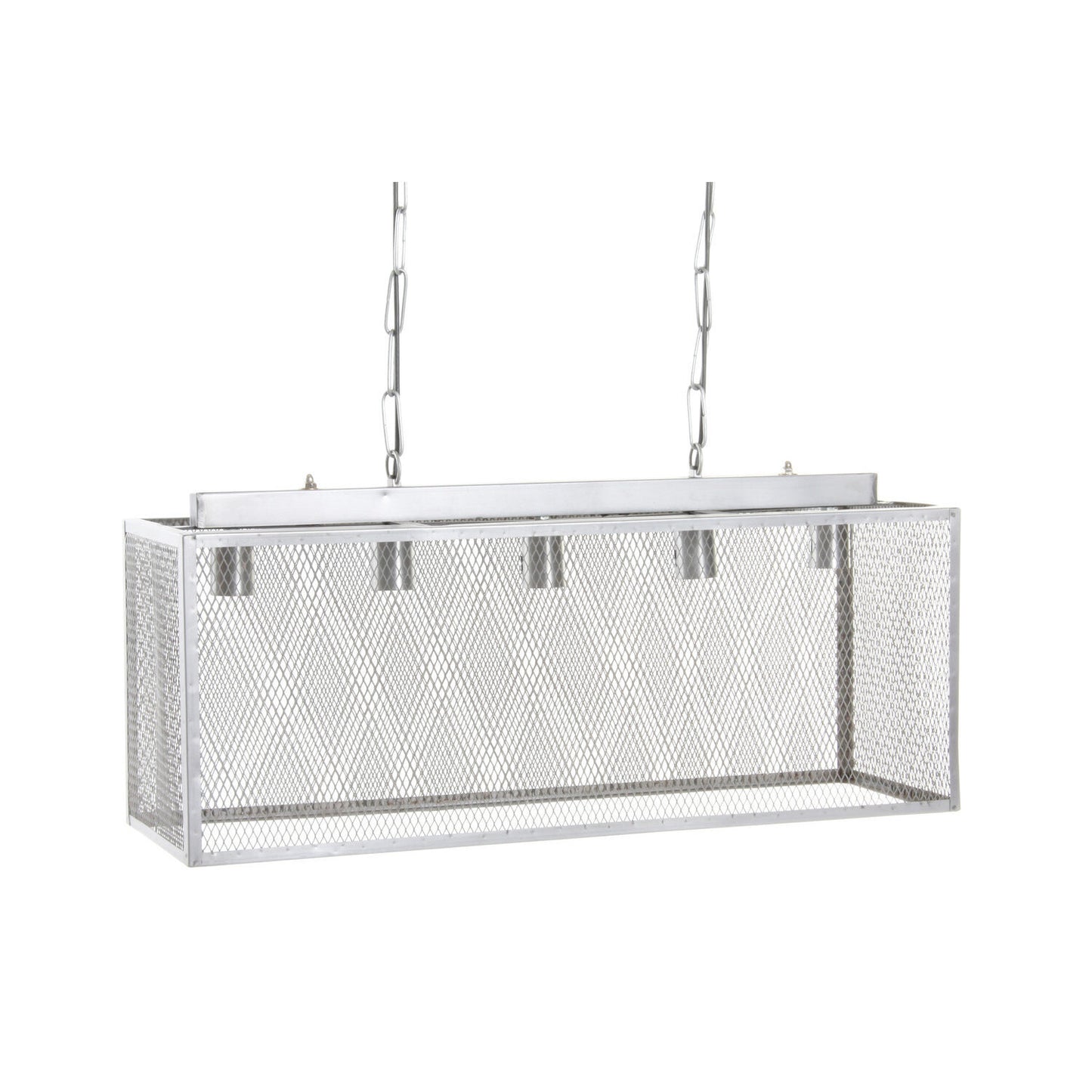 LAMPARA TECHO METAL 79X26X120 GRIS