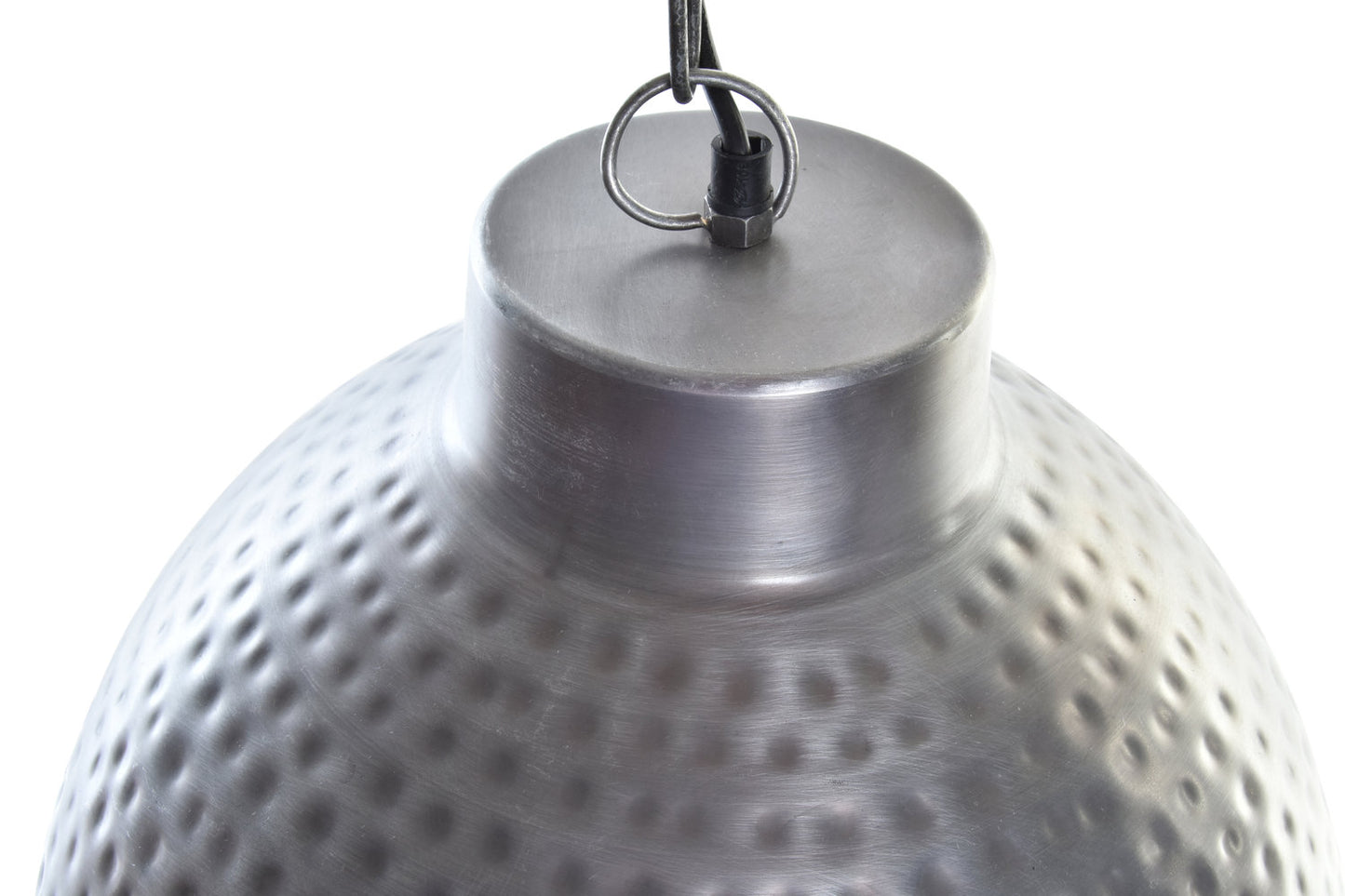 LAMPARA TECHO METAL 41X41X34 PLATEADO