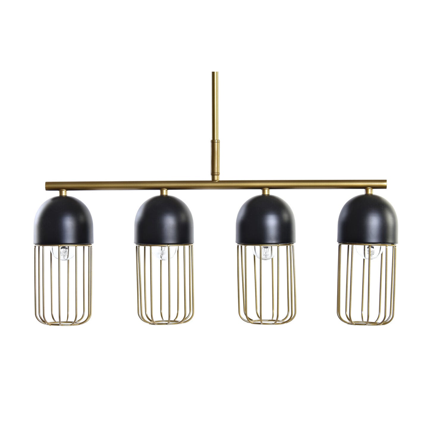 LAMPARA TECHO METAL 60X11X26 NEGRO