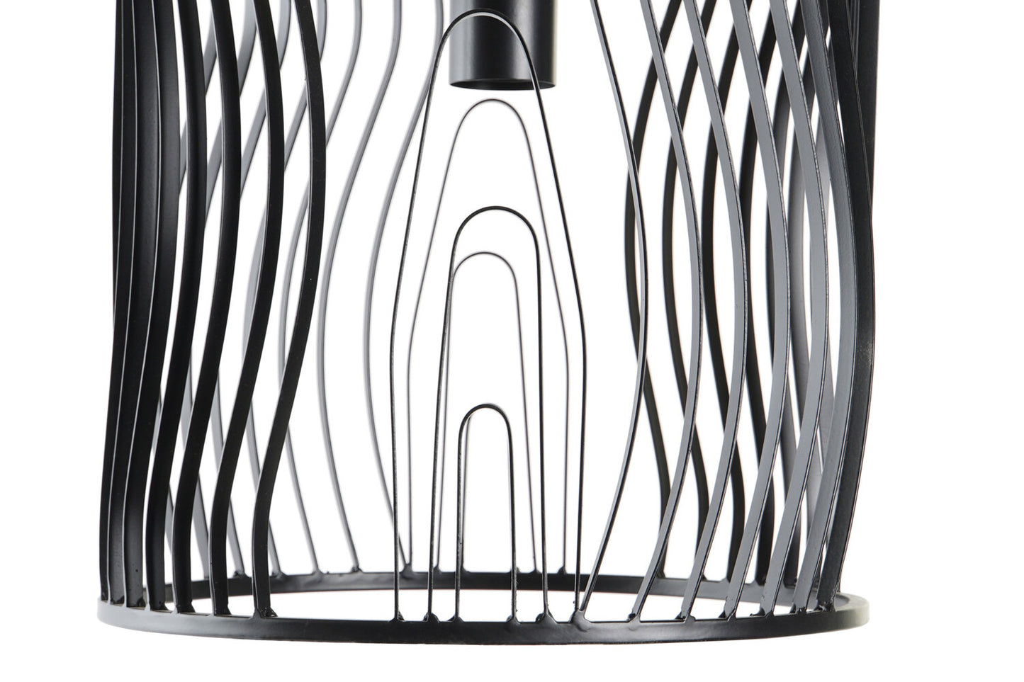 LAMPARA TECHO METAL 30X30X28 NEGRO