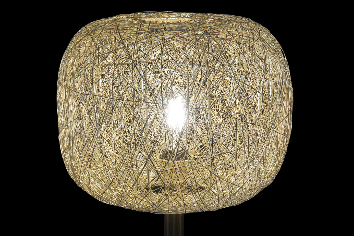 LAMPARA PIE METAL 41X41X109 BLANCO
