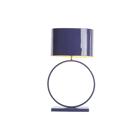 LAMPARA SOBREMESA HIERRO 41X20X71 LILA