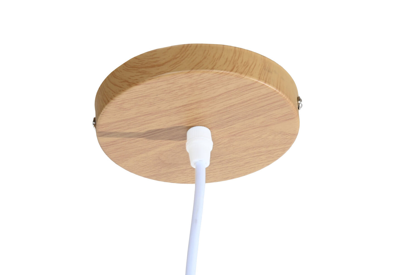 LAMPARA TECHO BAMBU POLIESTER 40X40X39 E27 FLECOS