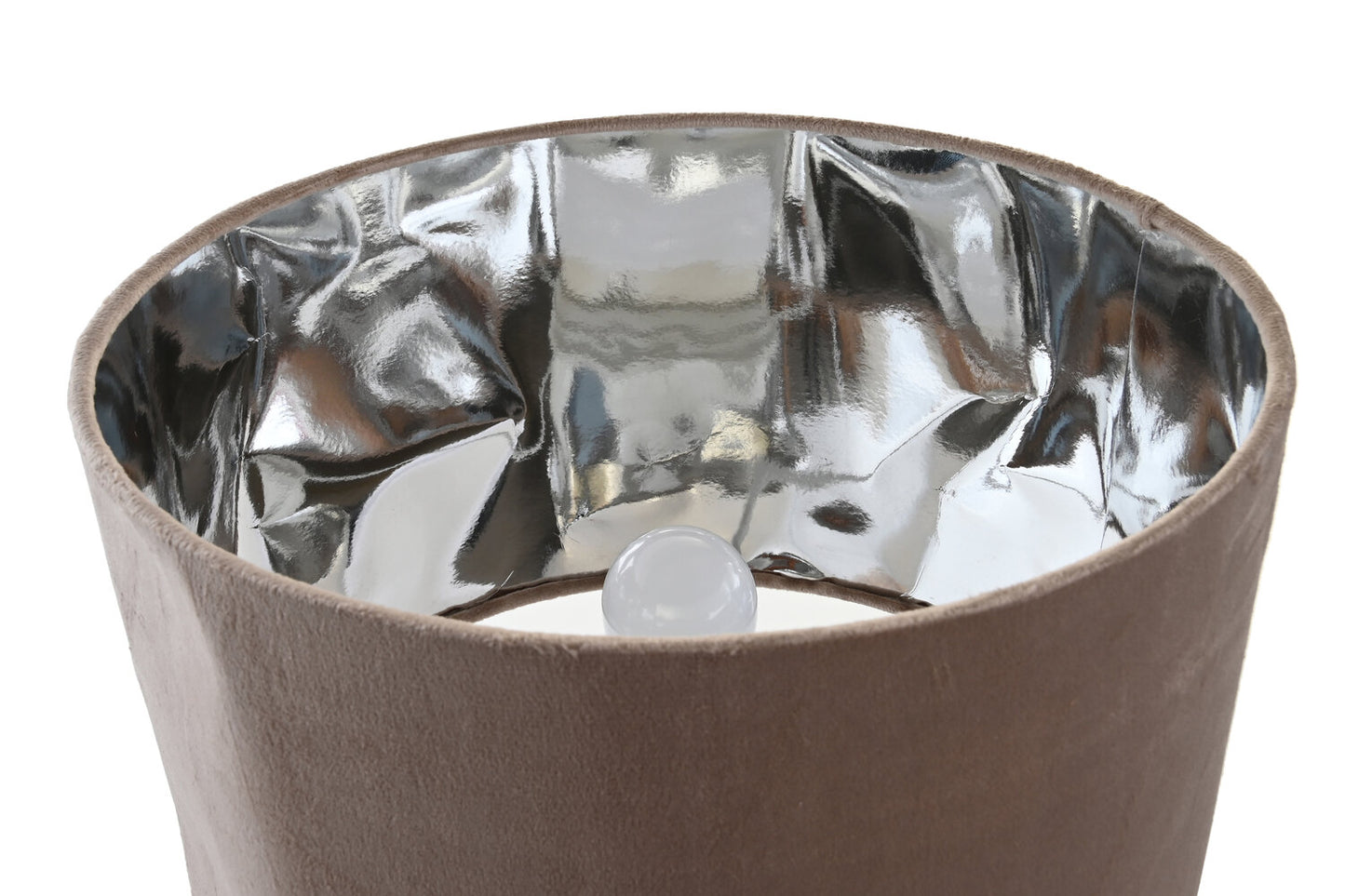 LAMPARA SOBREMESA CERAMICA POLIESTER 30X30X54