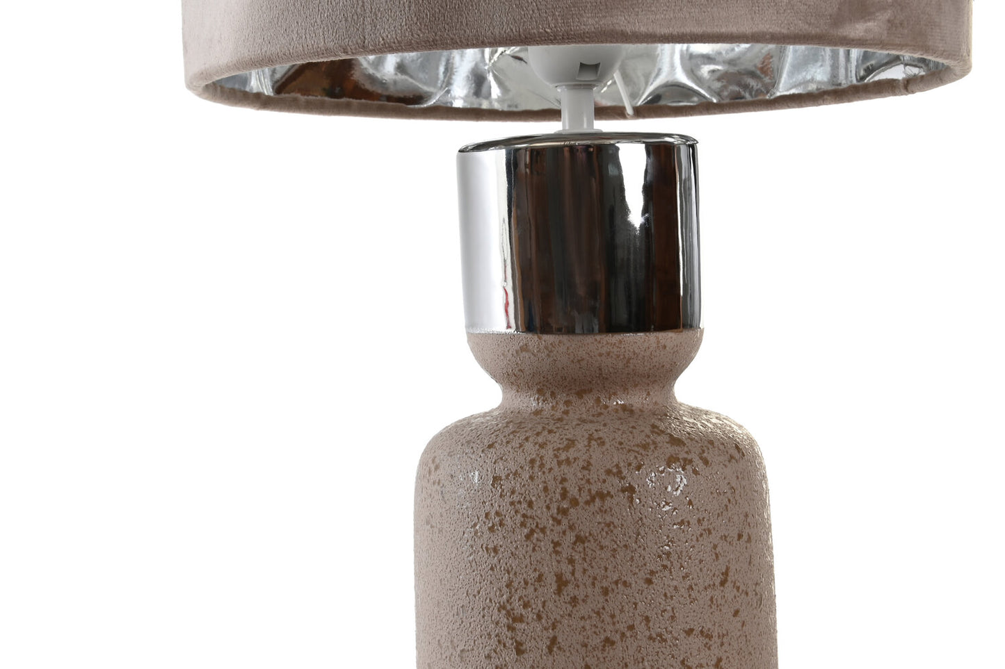 LAMPARA SOBREMESA CERAMICA POLIESTER 30X30X54