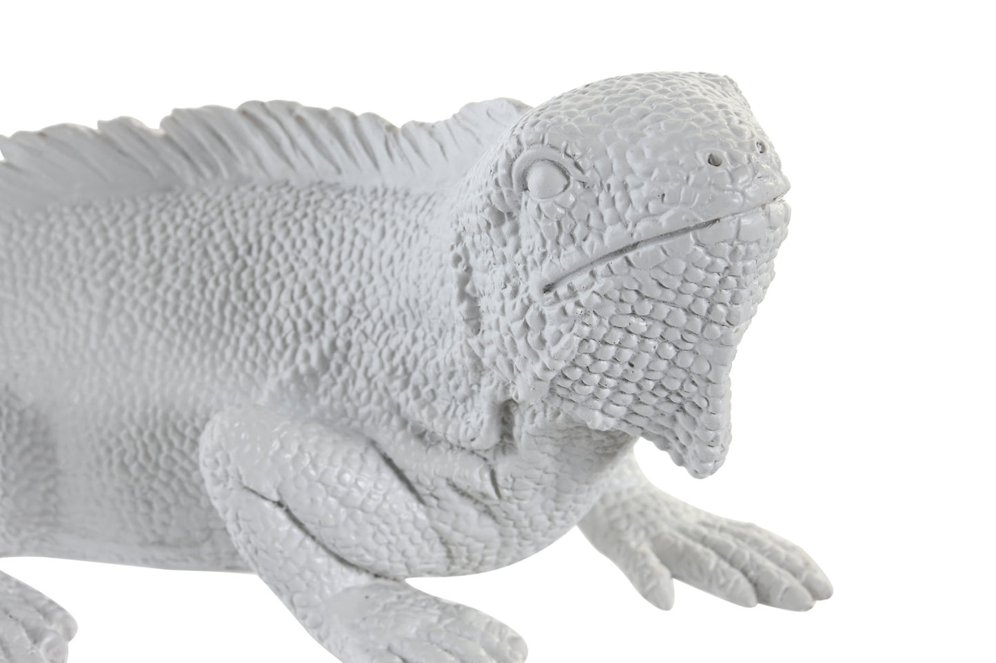 LAMPARA APLIQUE RESINA 31X14X22 IGUANA BLANCO