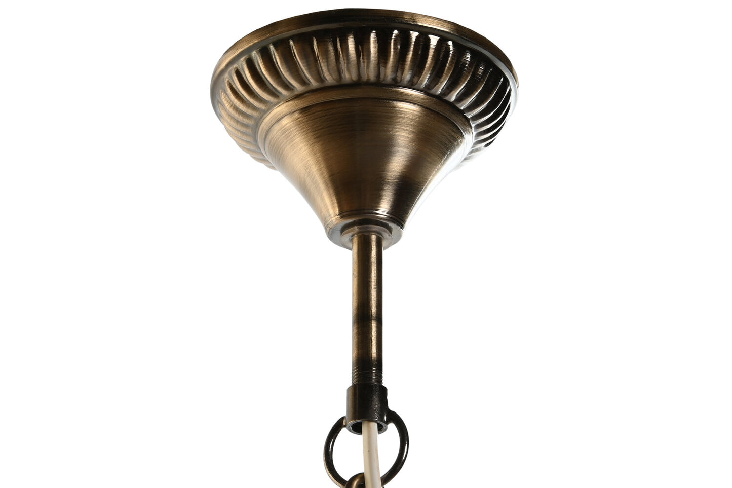 LAMPARA TECHO CRISTAL METAL 25X25X30 MOSAICO