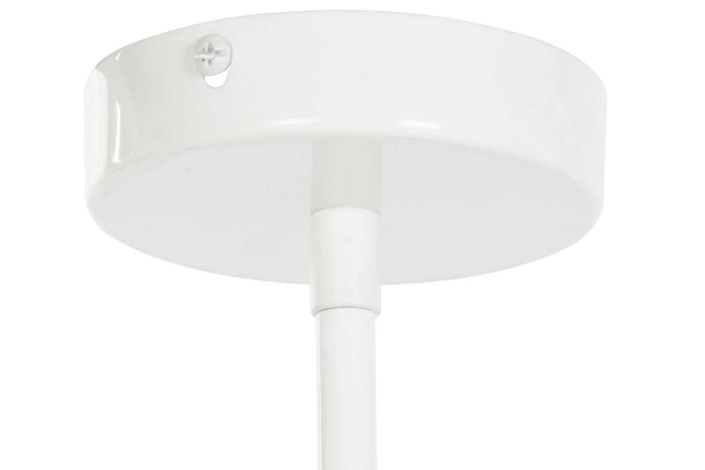 LAMPARA TECHO METAL CRISTAL 98X21X22 BOLAS BLANCO