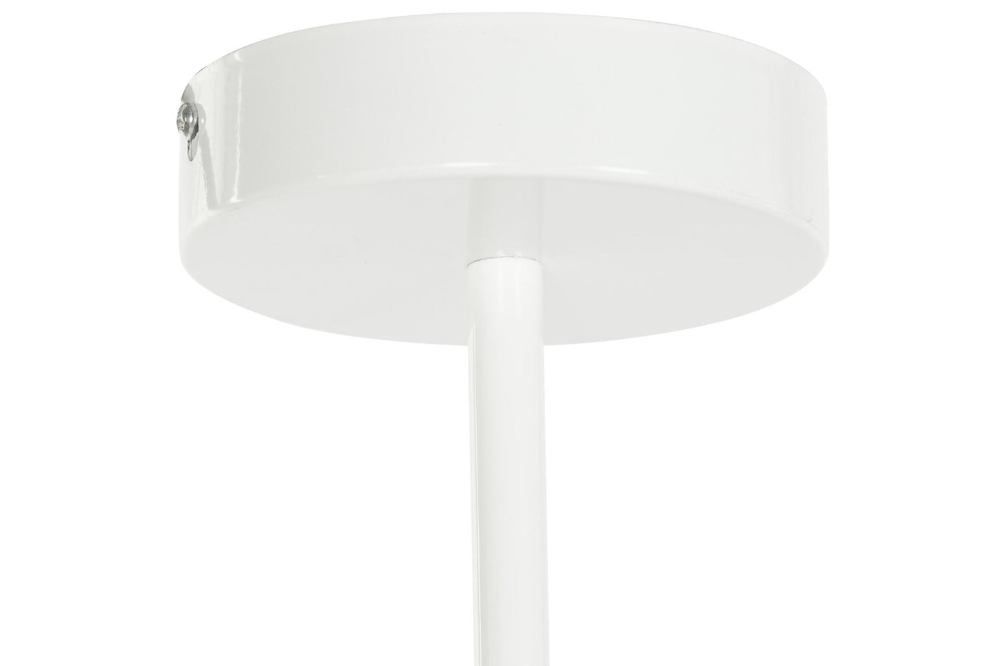 LAMPARA TECHO METAL CRISTAL 96X73X50 BOLAS BLANCO