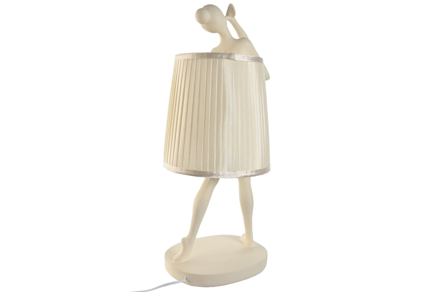 LAMPARA SOBREMESA RESINA 29X25X62:5 BAILARINA