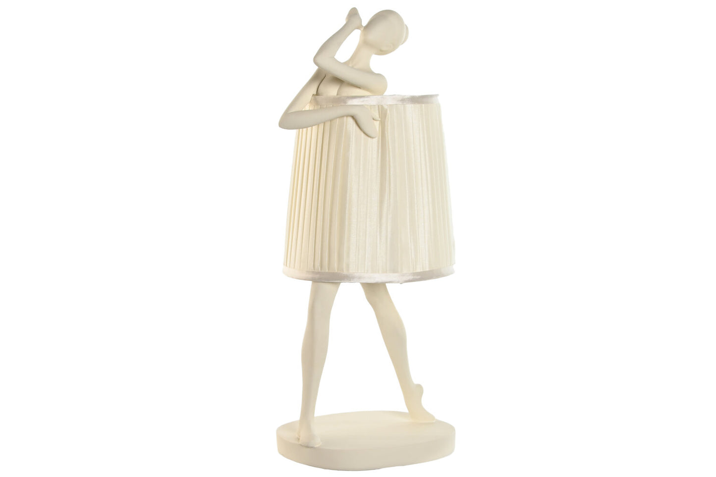 LAMPARA SOBREMESA RESINA 29X25X62:5 BAILARINA