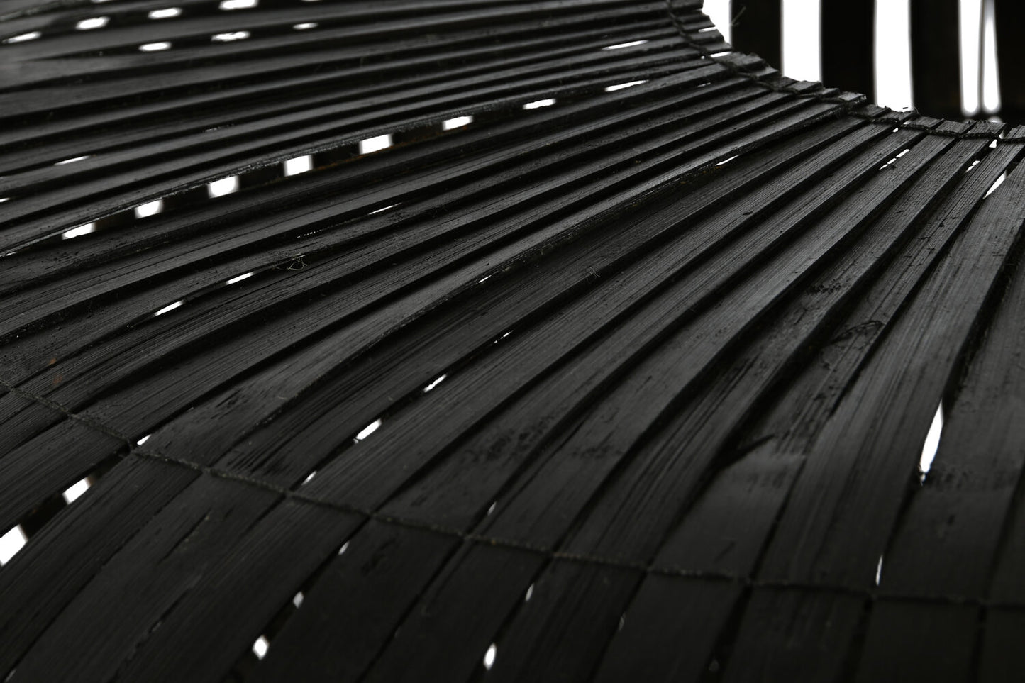 PANTALLA BAMBU 80X80X30 TECHO NEGRO