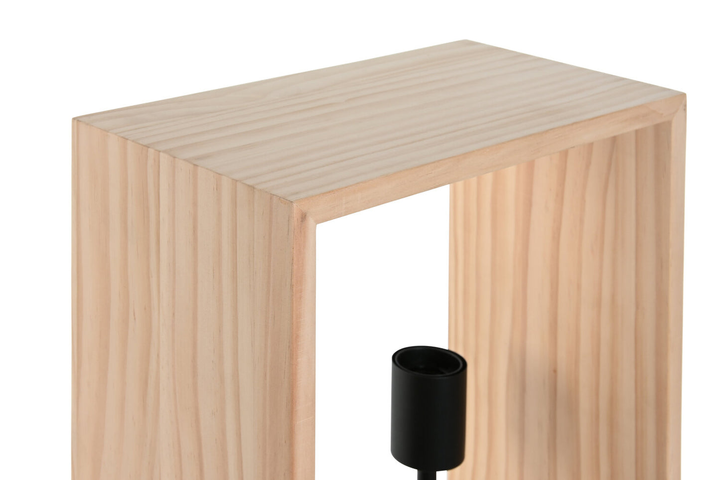 LAMPARA SOBREMESA PINO 30X16X50 SIN BOMBILLAS