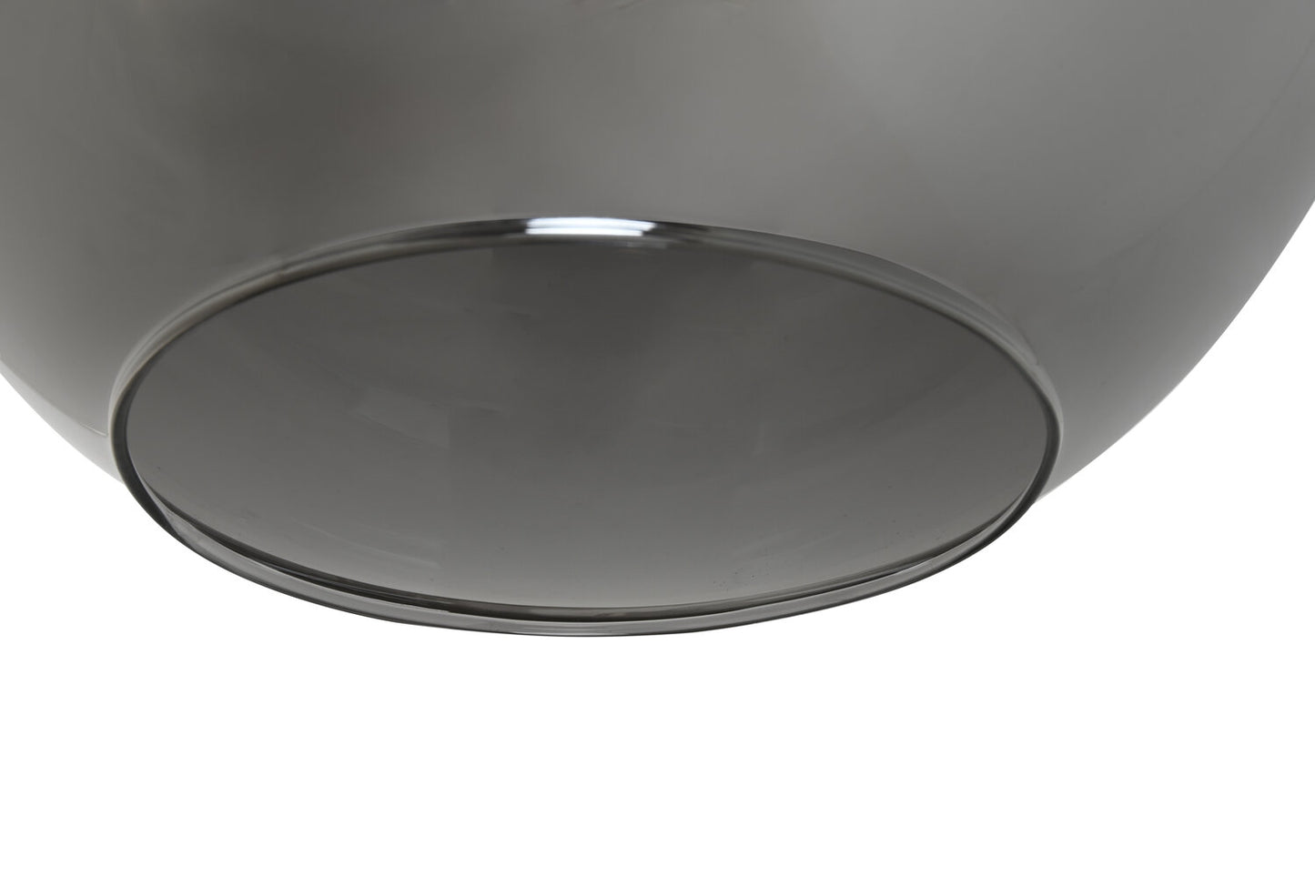 LAMPARA TECHO CRISTAL 25X25X25 AHUMADO