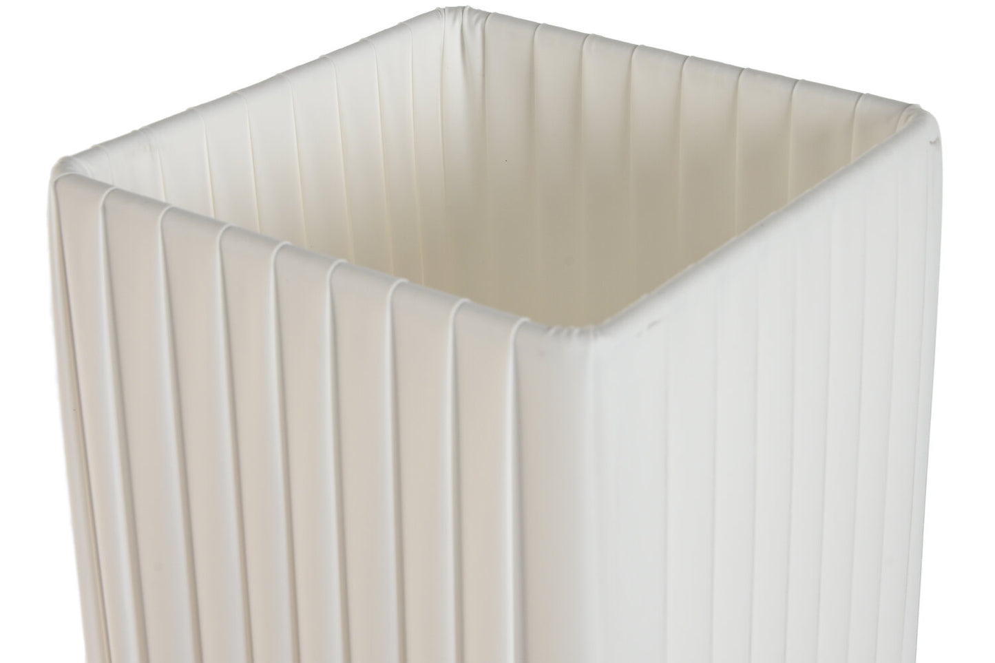 LAMPARA SOBREMESA HIERRO 14X14X57 PLISADO