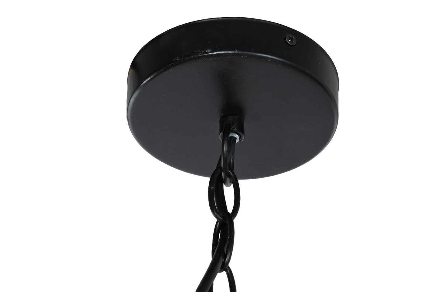 LAMPARA TECHO MADERA METAL 36:5X36:5X174:5 BOLAS