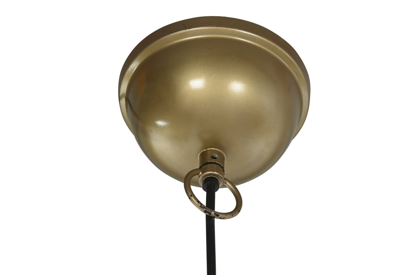 LAMPARA TECHO MANGO METAL 60X60X48 DORADO