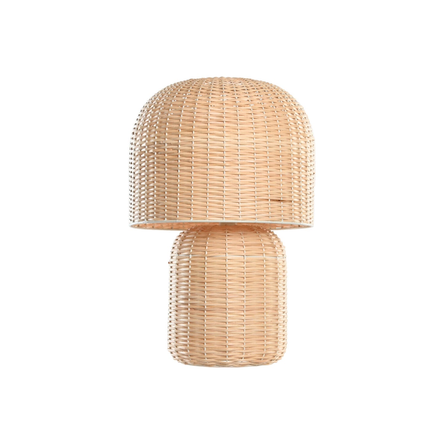 LAMPARA SOBREMESA RATAN 40X40X61 BEIGE