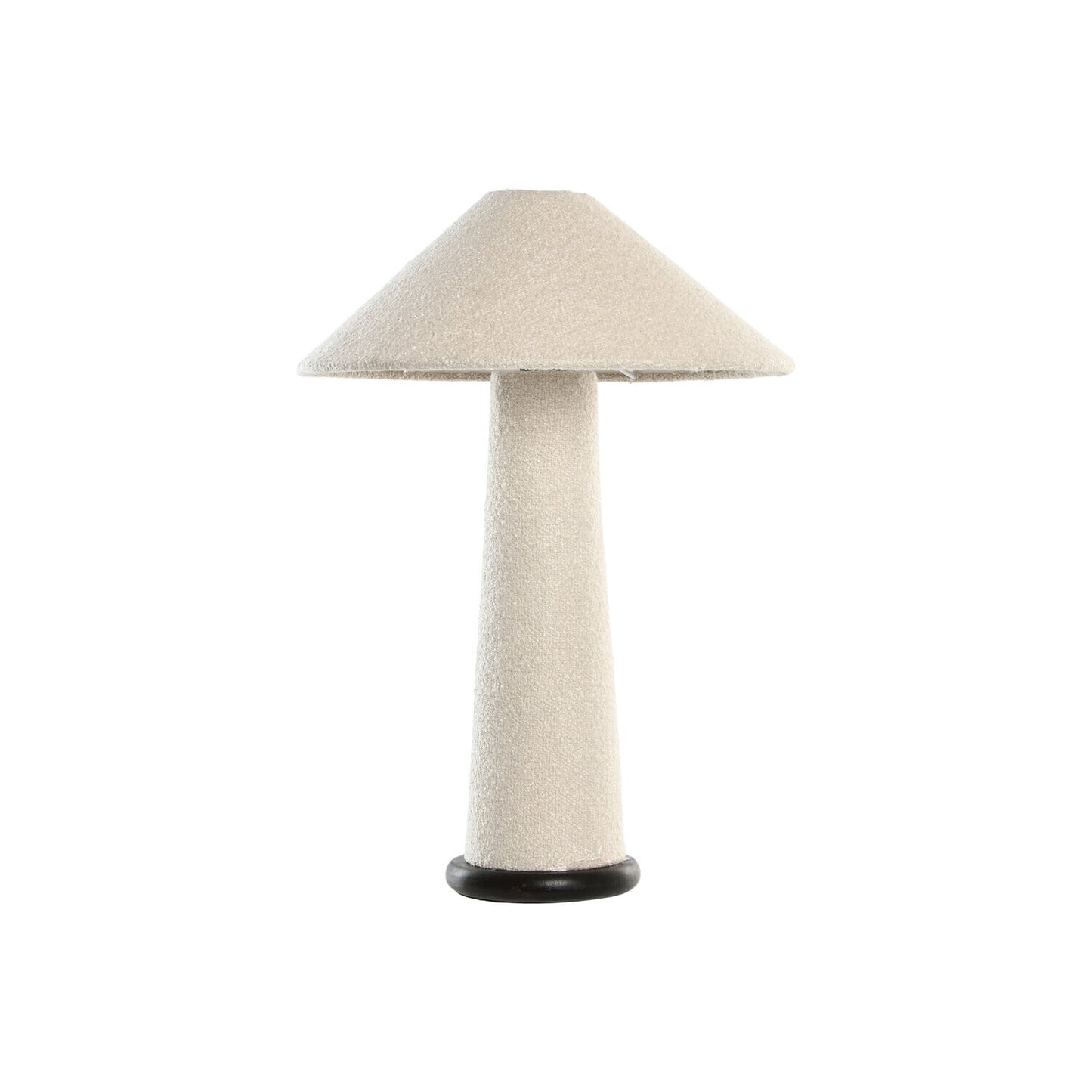 LAMPARA SOBREMESA METAL POLIESTER 40X40X59 BUCLE