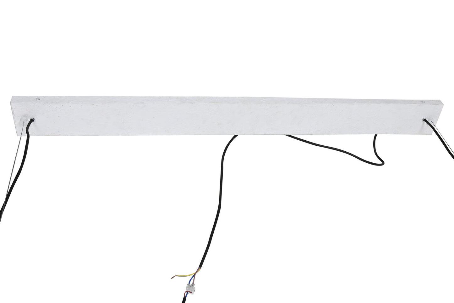 LAMPARA TECHO METAL CRISTAL 110X45X120 BOLA BLANCO