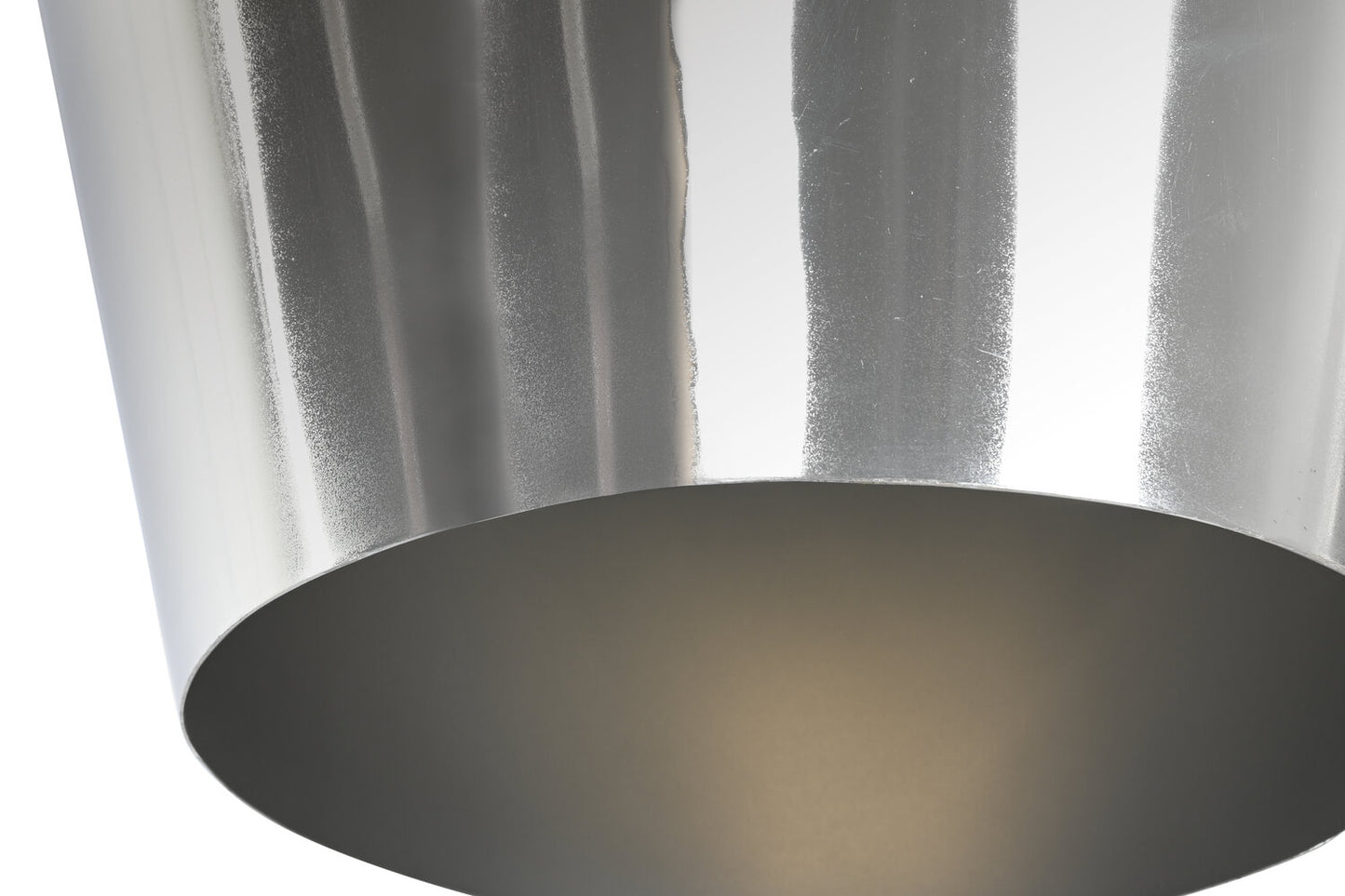 LAMPARA TECHO METAL 35X35X32 CROMADO PLATEADO