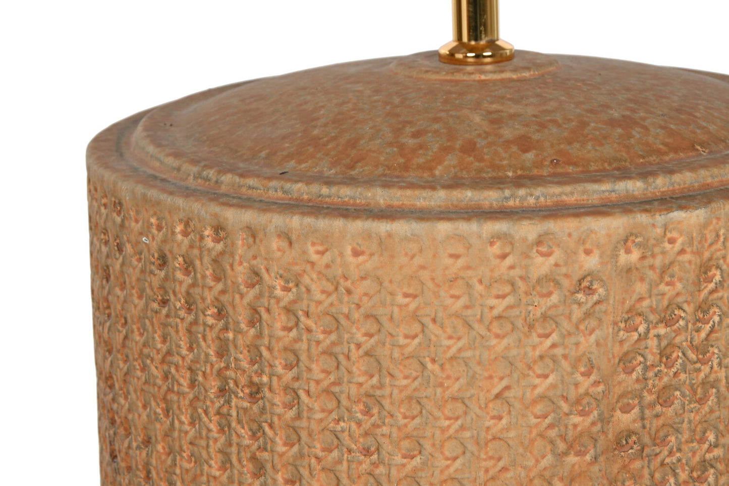 LAMPARA PIE CERAMICA LINO 50X50X124:5 BEIGE