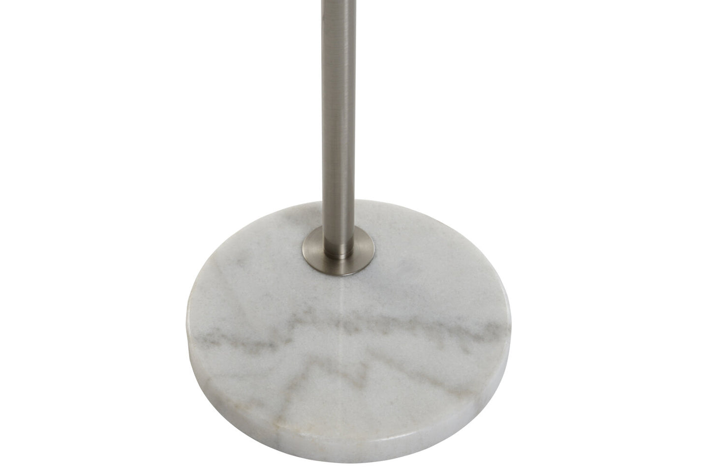 LAMPARA PIE METAL CRISTAL 22X22X162 CROMADO