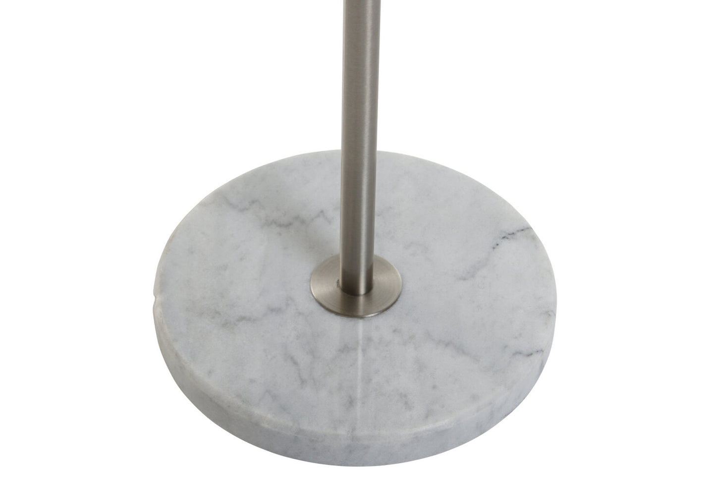 LAMPARA PIE MARMOL CRISTAL 27X23X143 BOLA