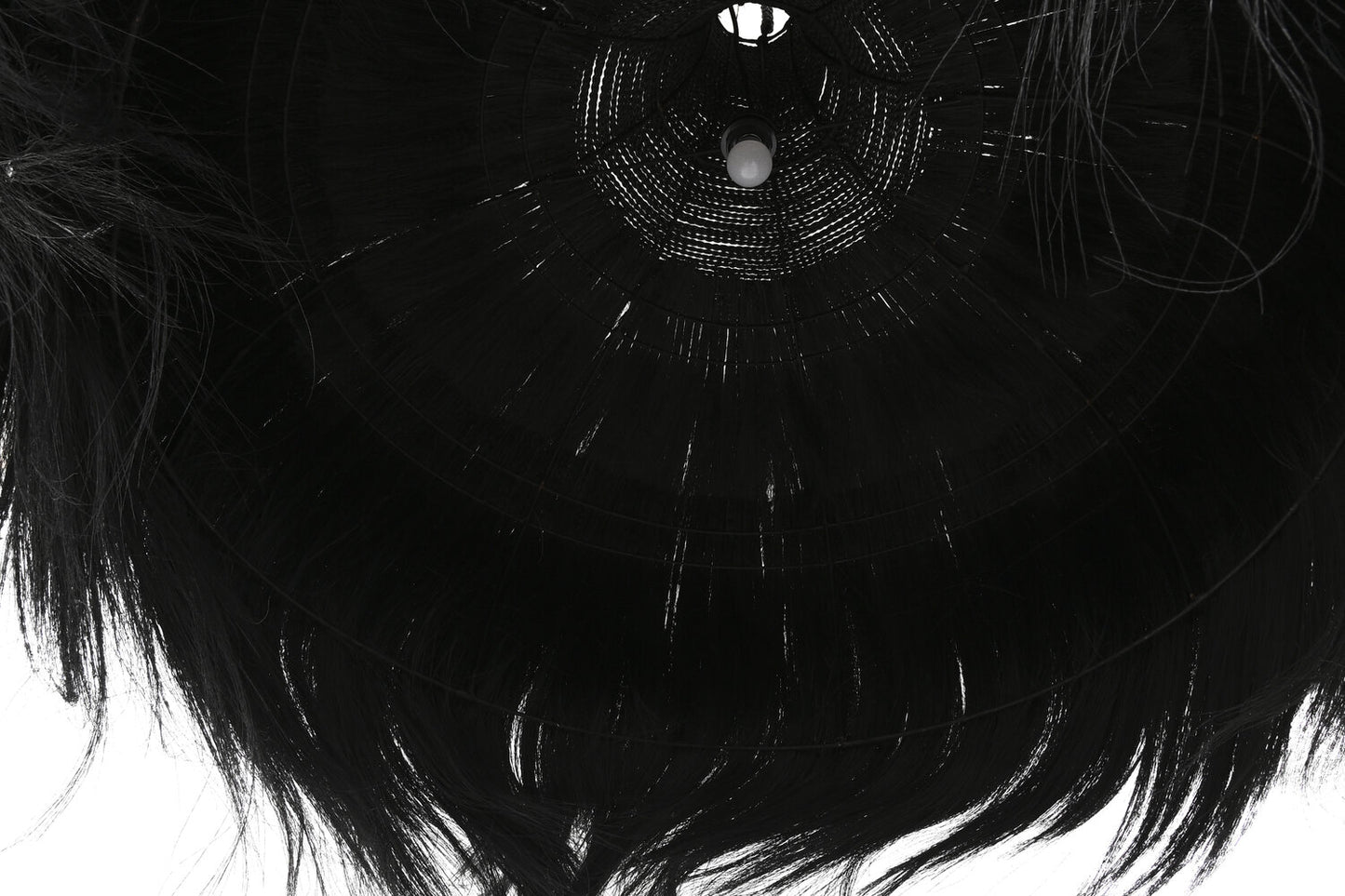 LAMPARA TECHO FIBRAS NATURALES 100X100X77