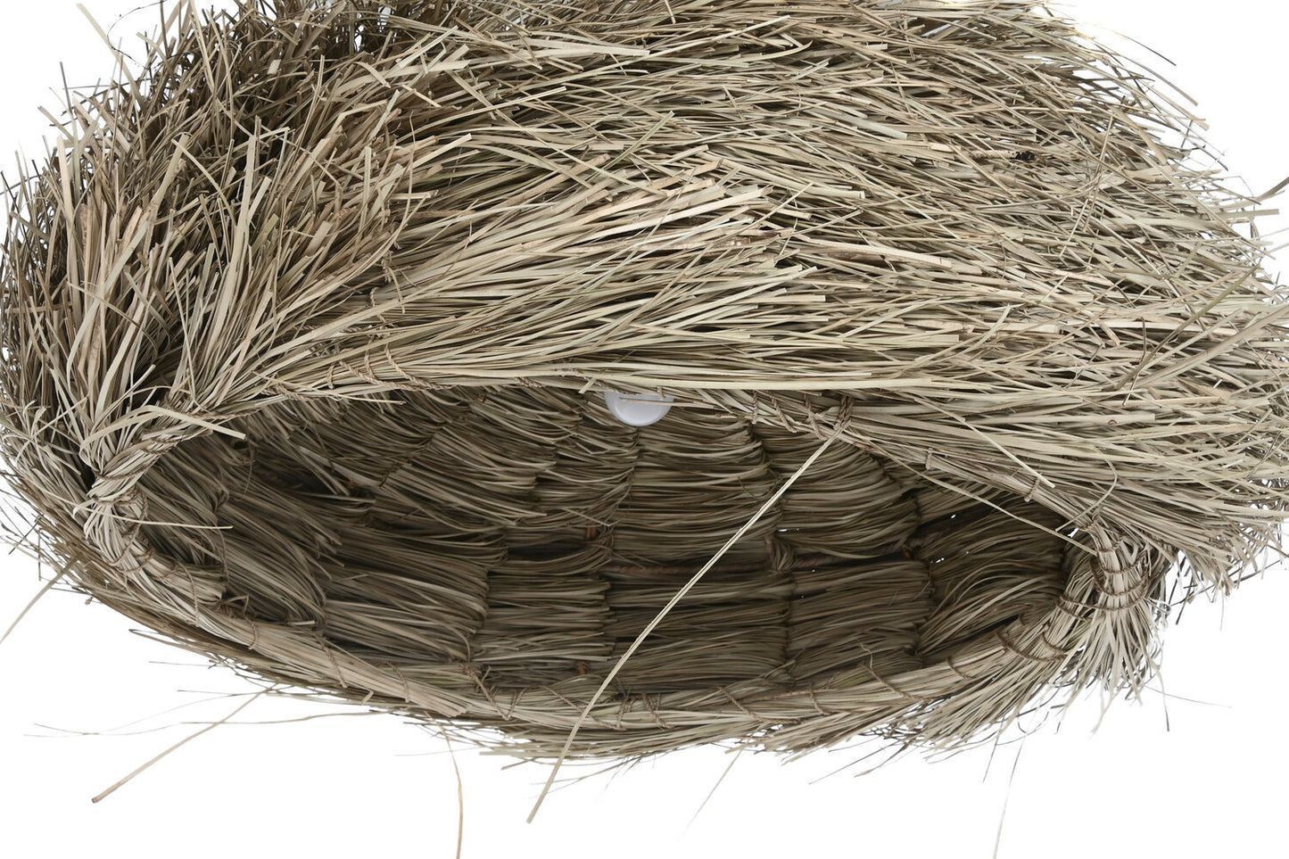LAMPARA TECHO FIBRAS NATURALES 70X70X33