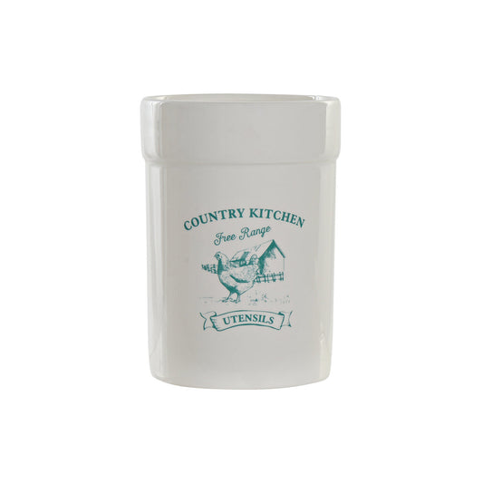 BOTE UTENSILIOS DOLOMITE 12:5X12:5X17:5 BLANCO