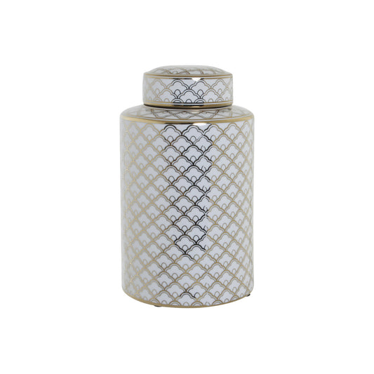 JARRON PORCELANA 18X18X30:5 BLANCO