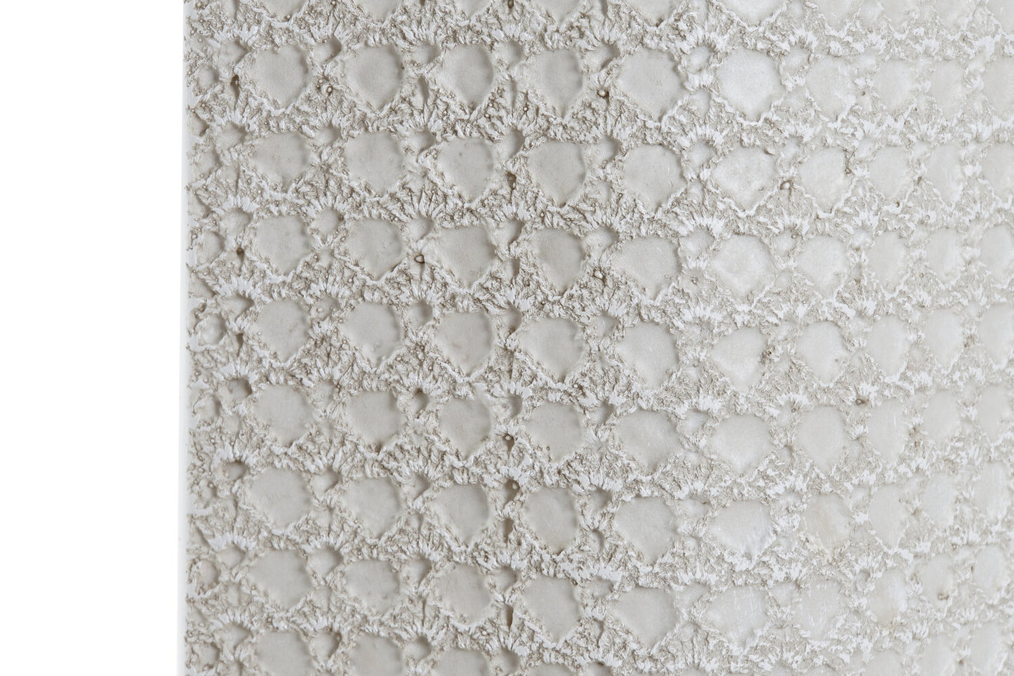 JARRON RESINA 20X12X58 BLANCO