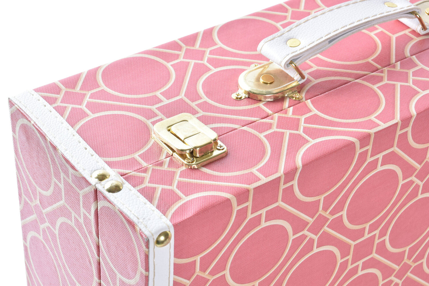 CAJA SET 3 LIENZO MADERA 40X31X15 NARANJA