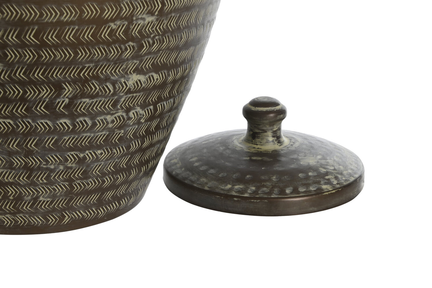 TIBOR ALUMINIO 32X32X49:5 PATINADO VERDE