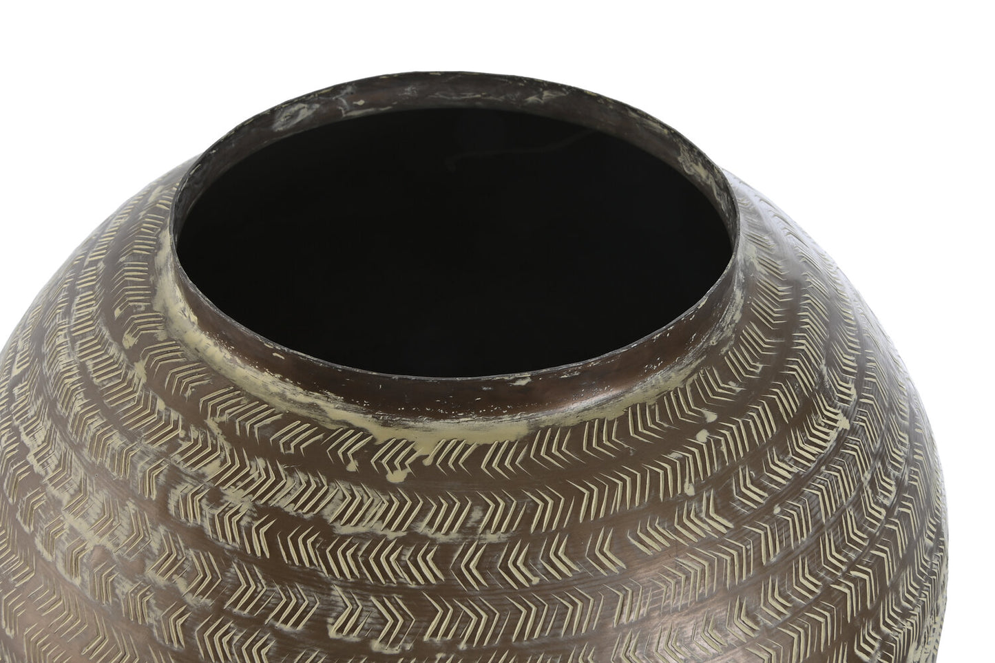 TIBOR ALUMINIO 32X32X49:5 PATINADO VERDE