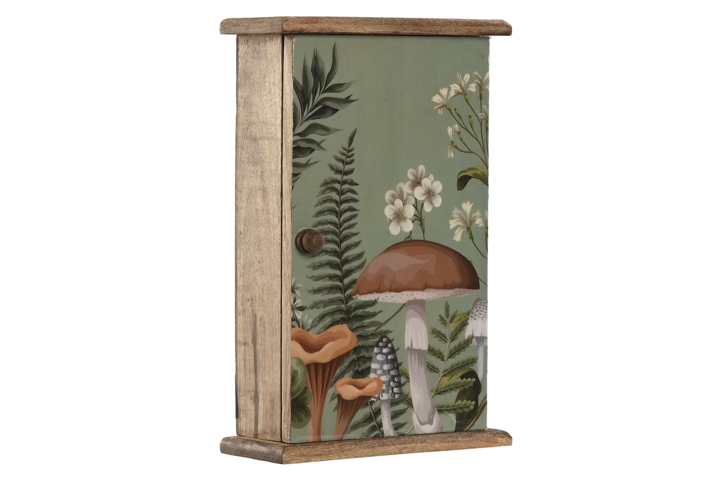 GUARDALLAVES MANGO 18X7:5X28 SETAS LACADO AZUL