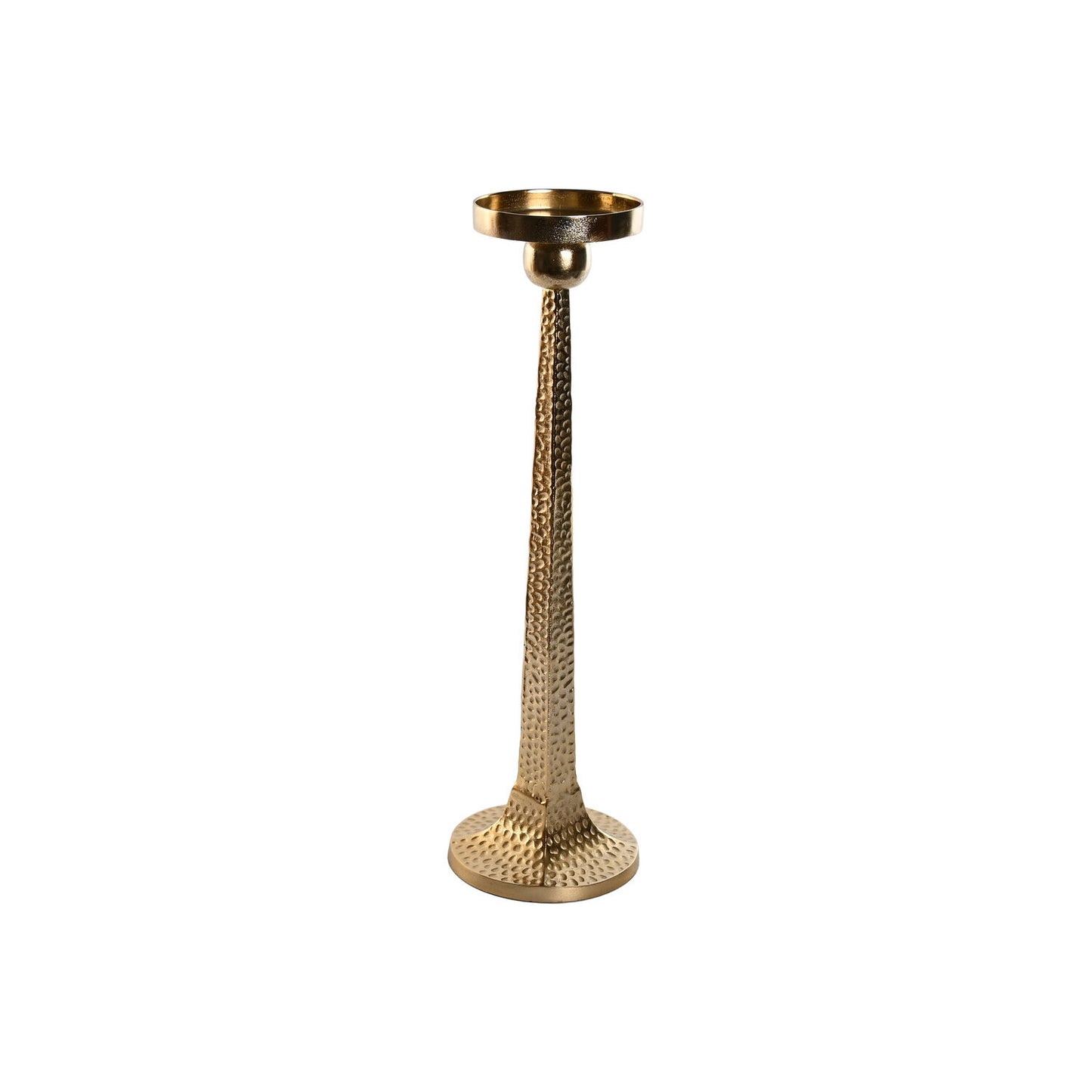 PORTAVELA ALUMINIO 18:5X18:5X64:5 DORADO