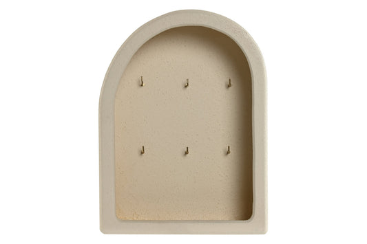 GUARDALLAVES MDF METAL 20:5X8:5X27:5 ARCO BEIGE