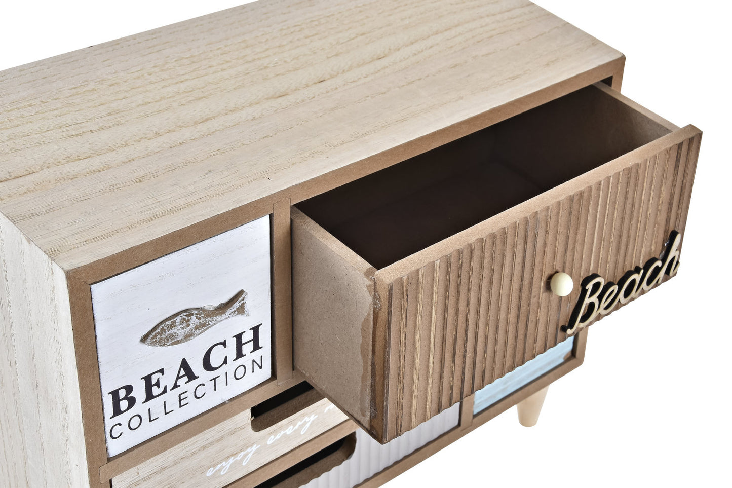 JOYERO MADERA 29X14X22 BEACH MARRON