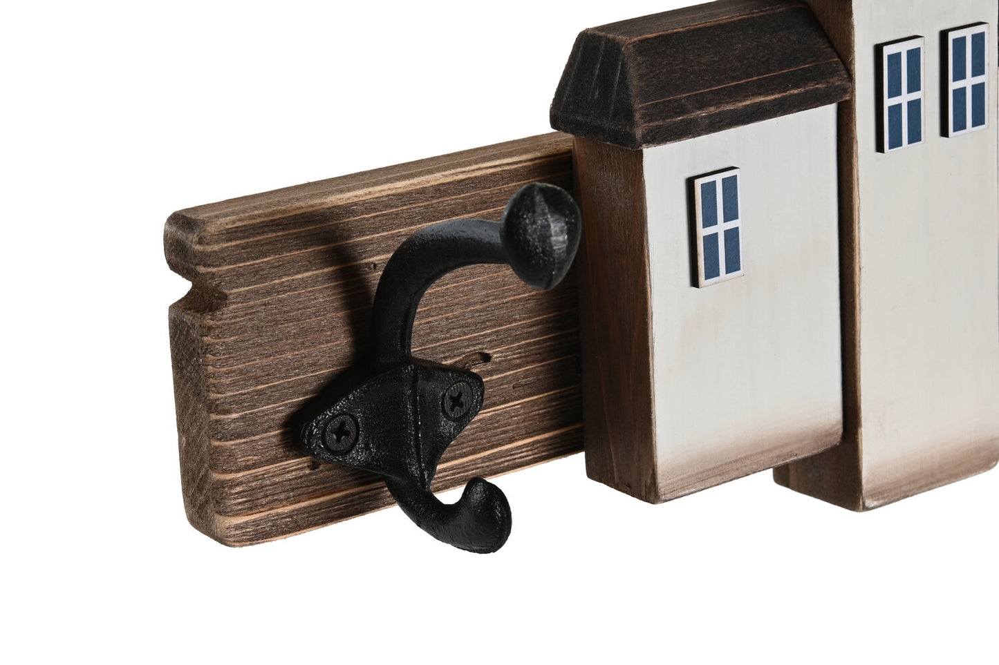 PERCHERO PARED PAULOWNIA METAL 40X7X15 CASAS