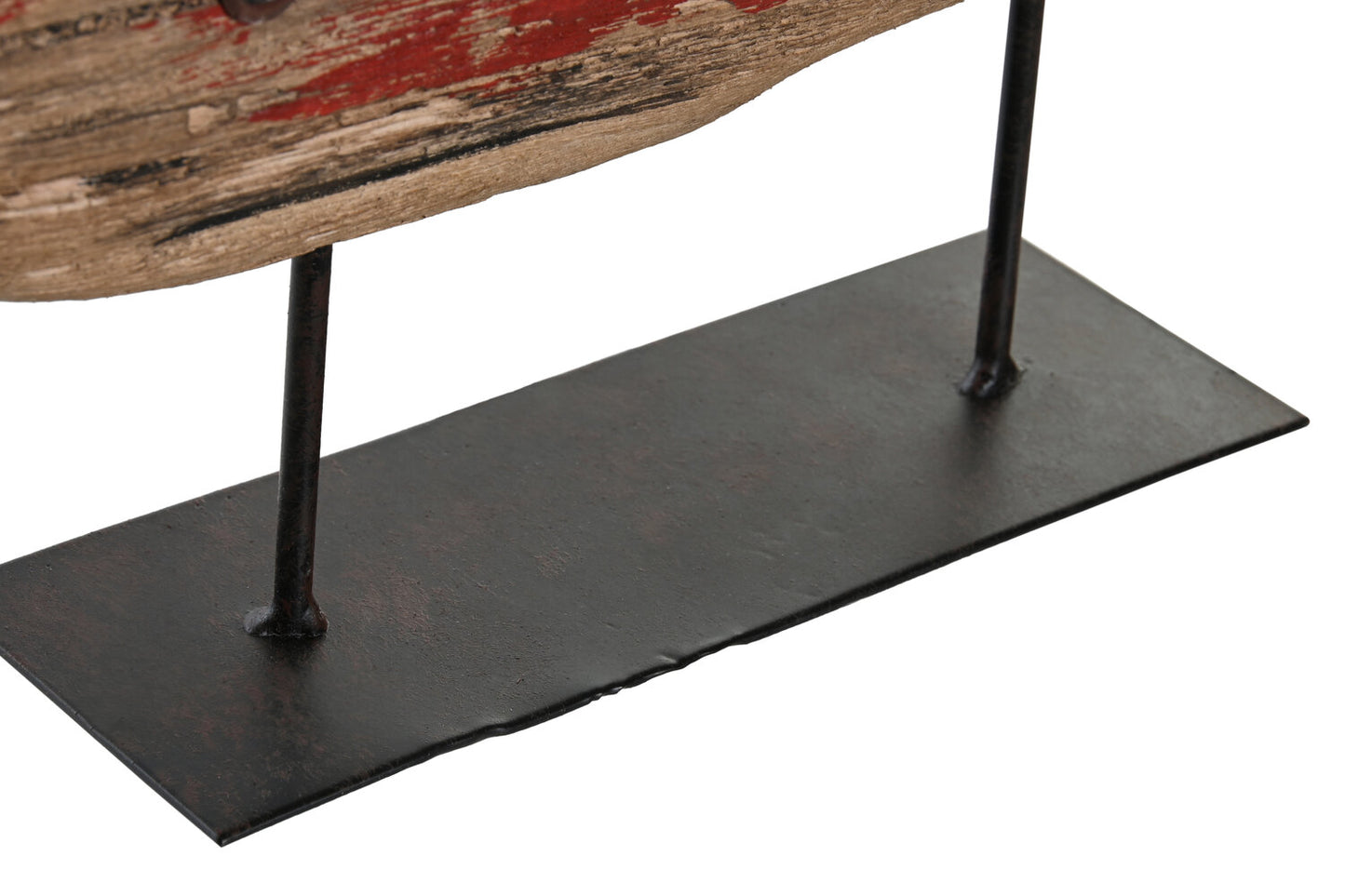 DECORACION PAULOWNIA METAL 38X8X30 BARCO