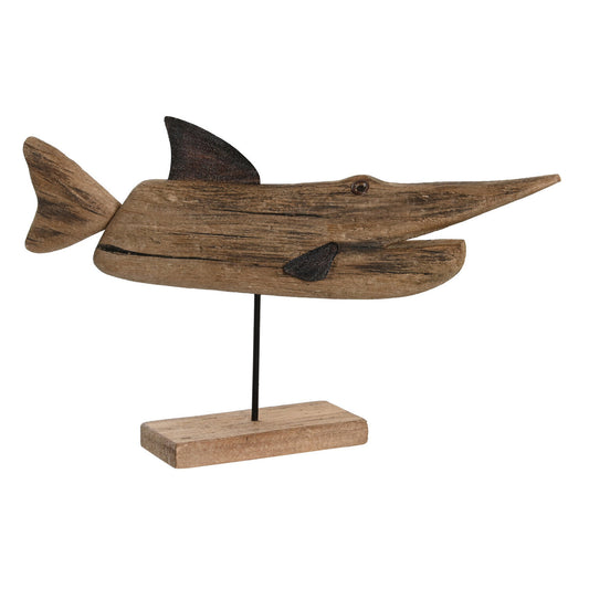 FIGURA PAULOWNIA 45X8X27 PEZ DESGASTADO MARRON