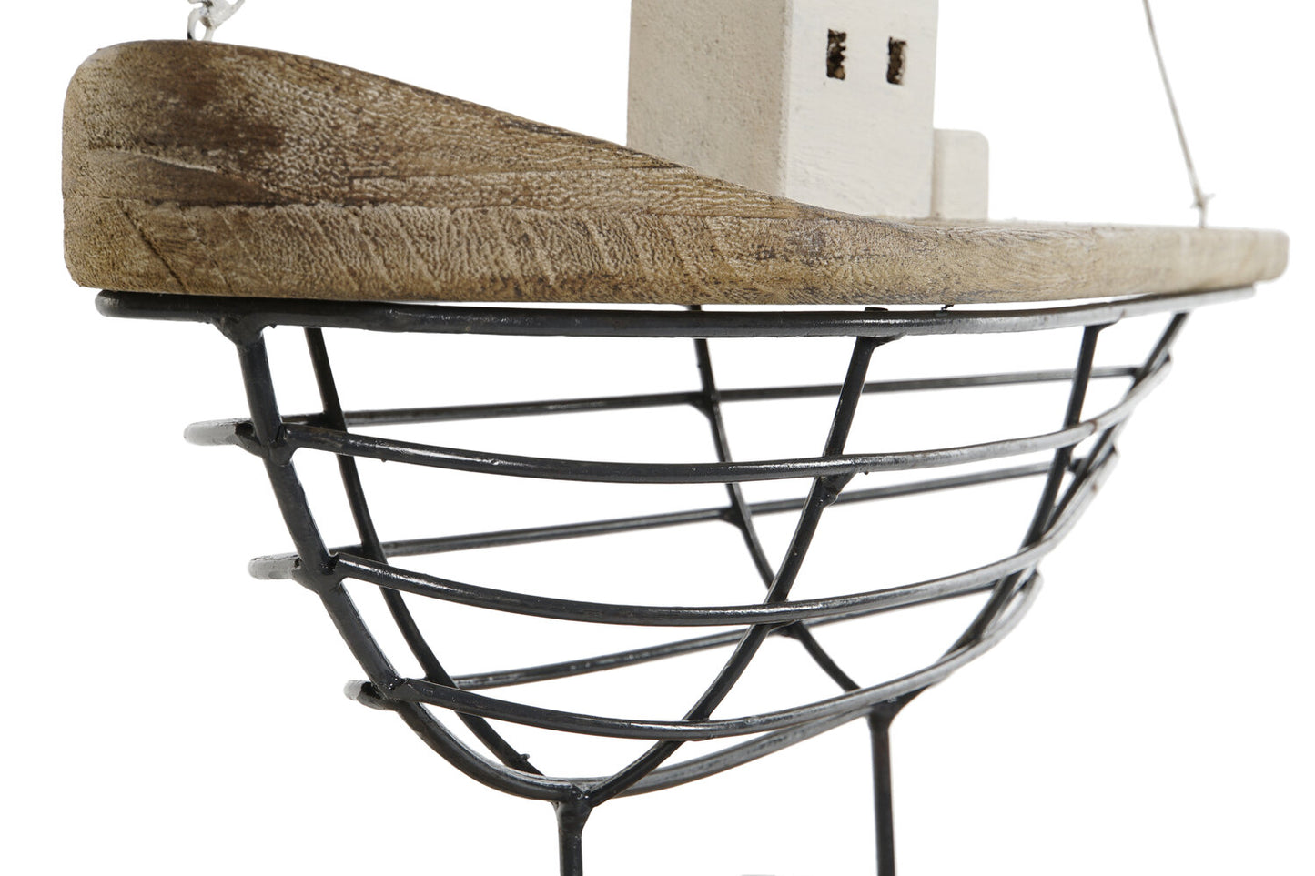 DECORACION PAULOWNIA METAL 54X15X61:5 VELERO