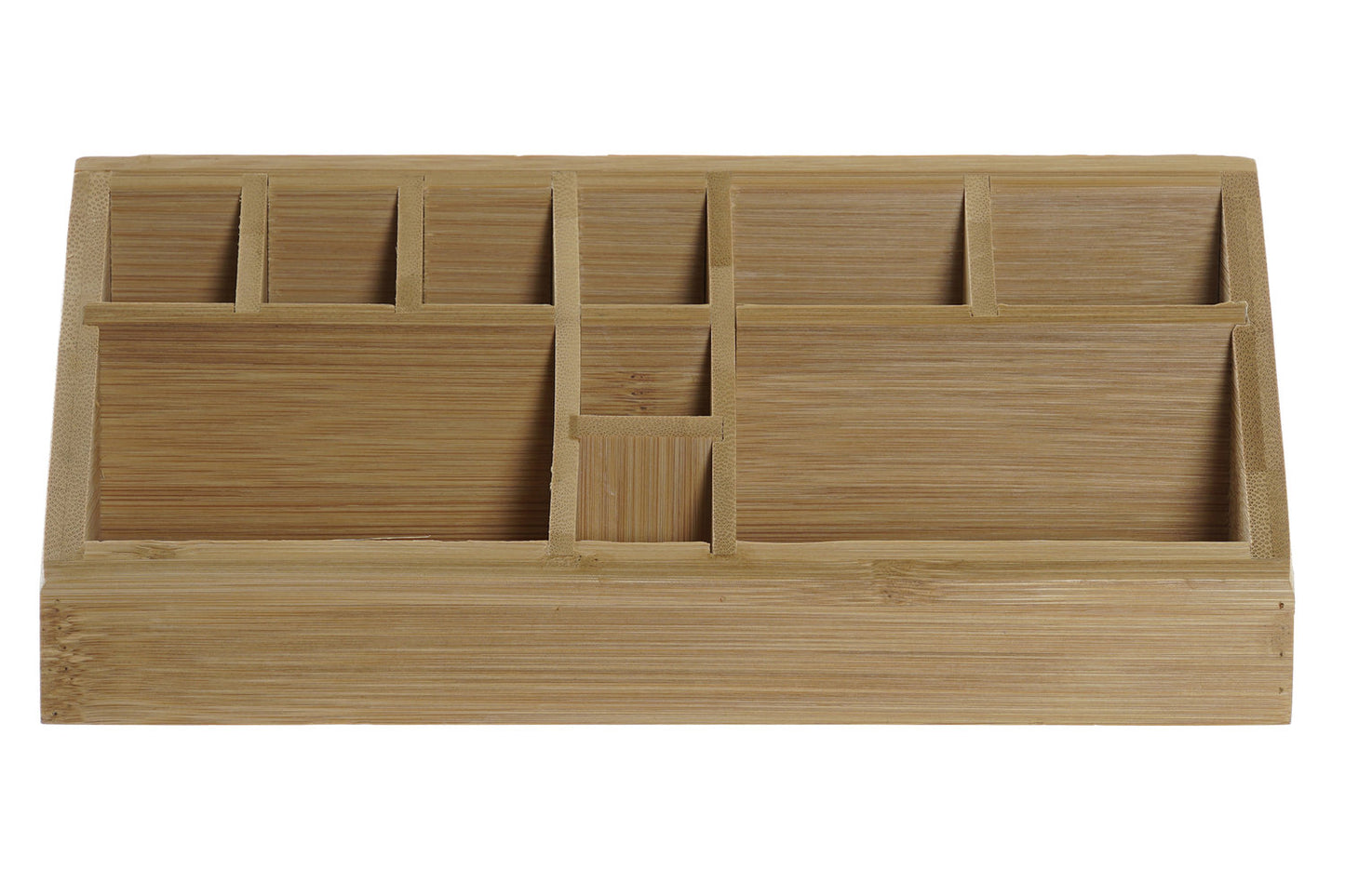 ORGANIZADOR BAMBU 23X9X10 10 COMPARTIMIENTOS