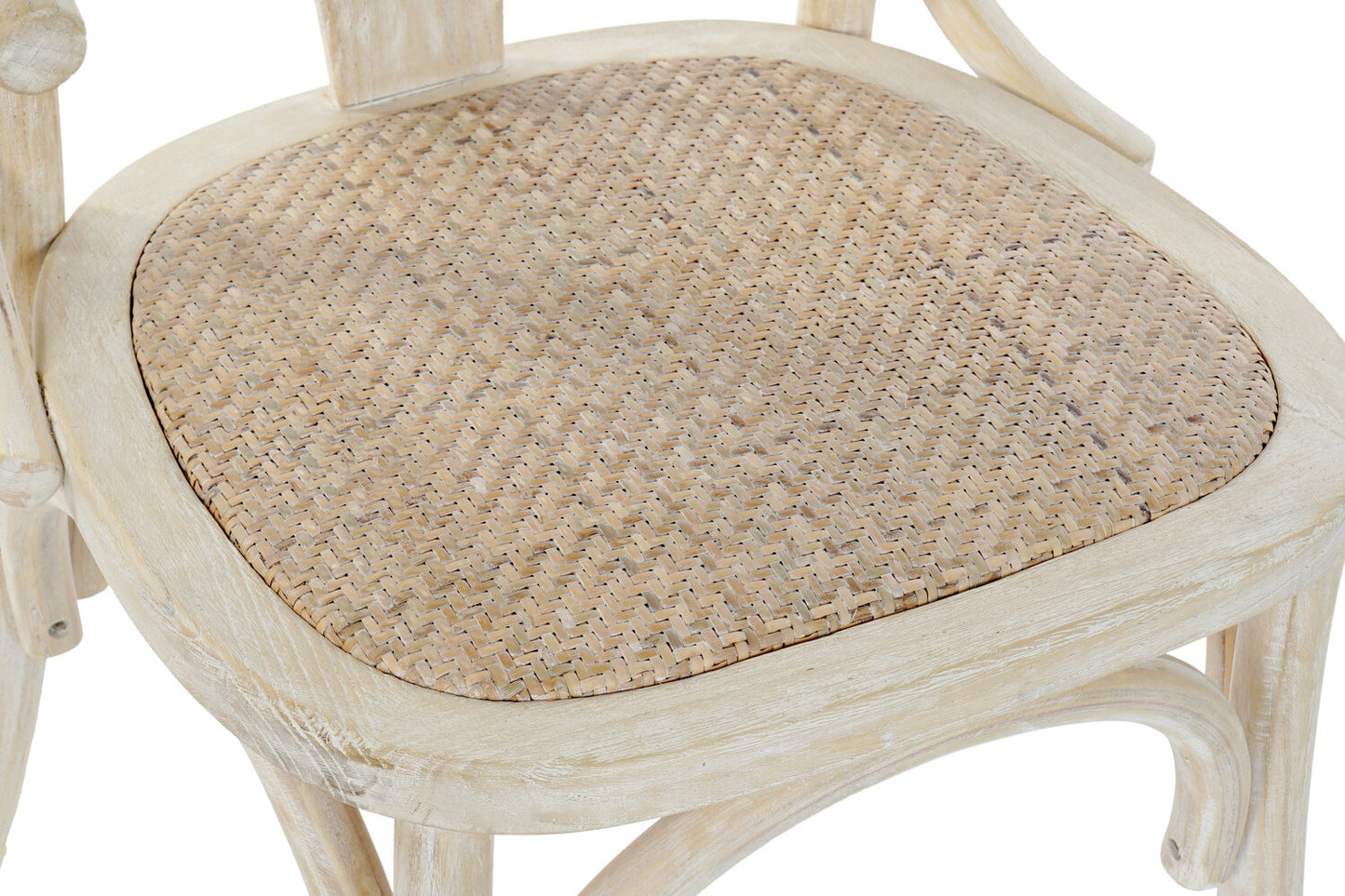 SILLA OLMO RATAN 56X50X76 REJILLA ENVEJECIDO