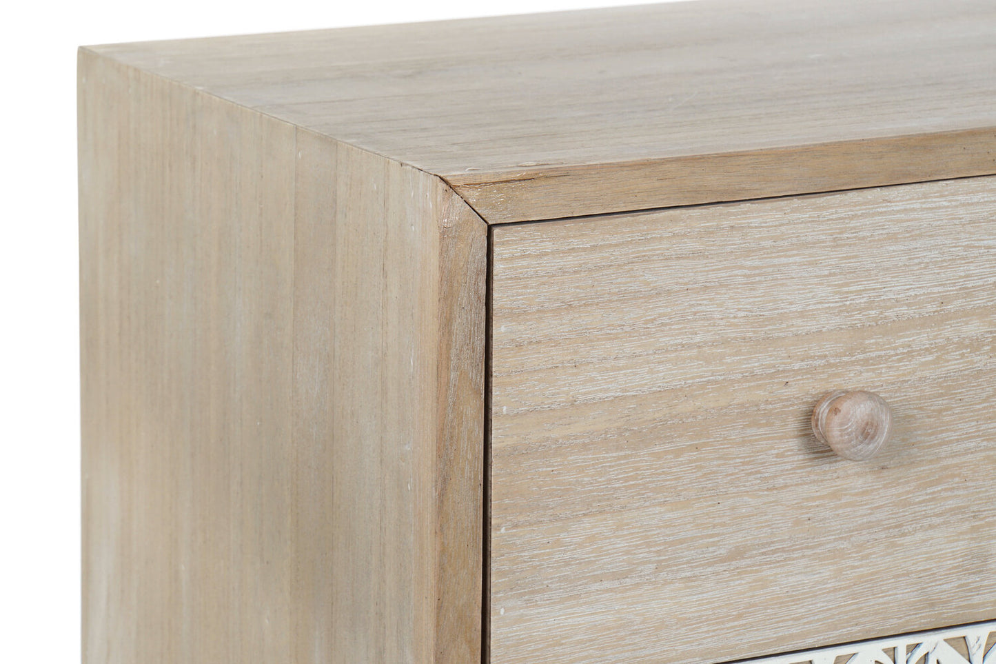 COMODA PAULOWNIA 80X42X80 HOJA NATURAL